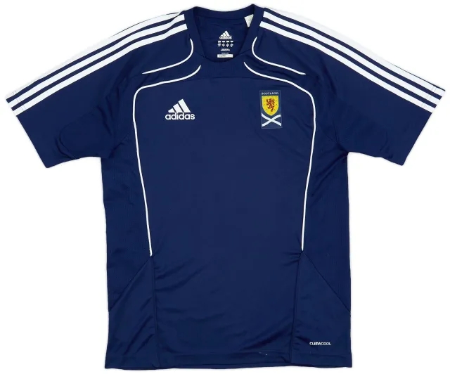 2010-12 Scotland adidas Training Shirt - 8/10 - (S)