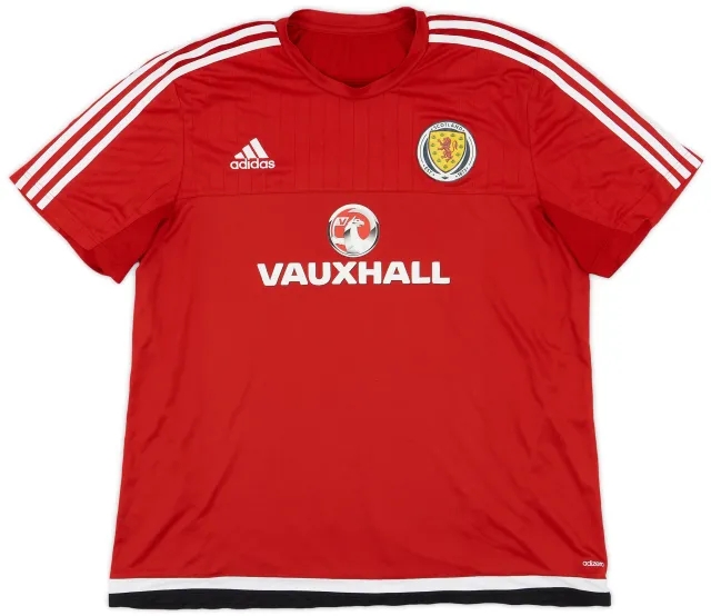 2015-16 Scotland adidas Training Shirt - 7/10 - (XXL)