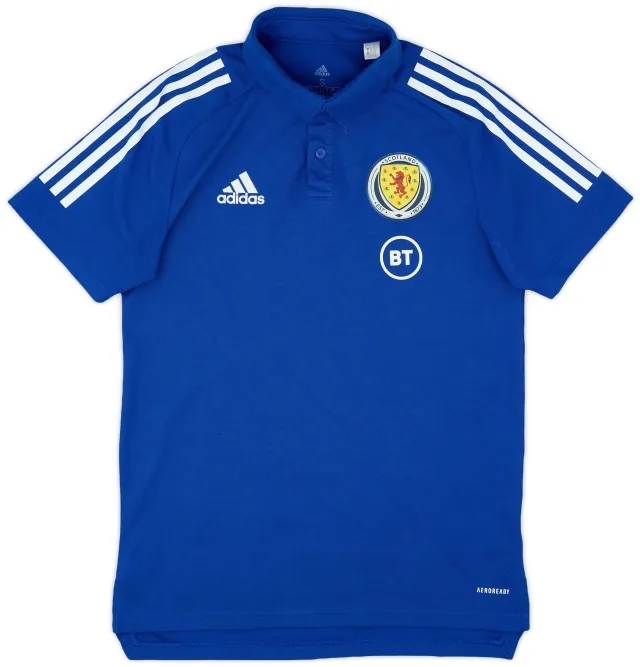 2019-20 Scotland adidas Polo Shirt - 8/10 - (S)