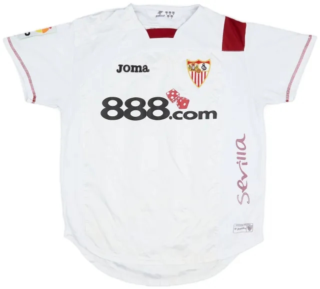 Joma 2007-08 Sevilla Home Shirt - 5/10 - (M)