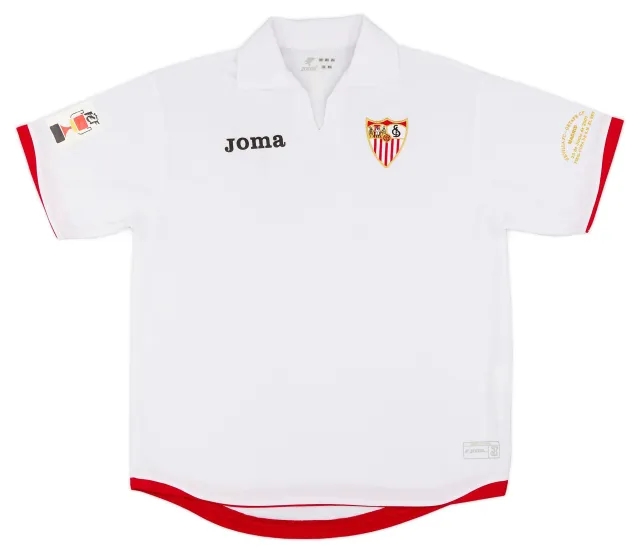 Joma 2007 Sevilla 'Copa del Rey Final' Shirt - 6/10 - (S)