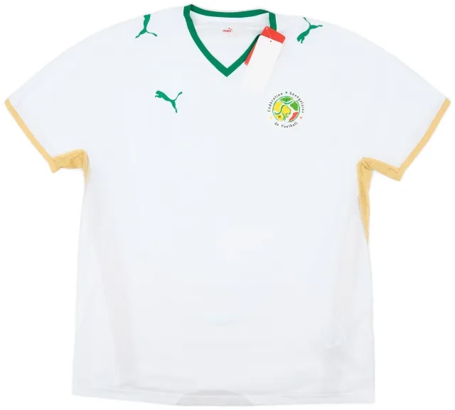 Puma 2008-10 Senegal Authentic Home Shirt (XXL)