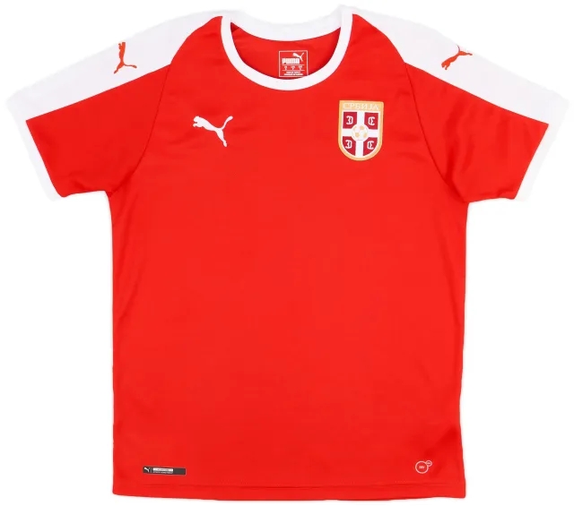 Puma 2018-19 Serbia Home Shirt - 9/10 - (S)