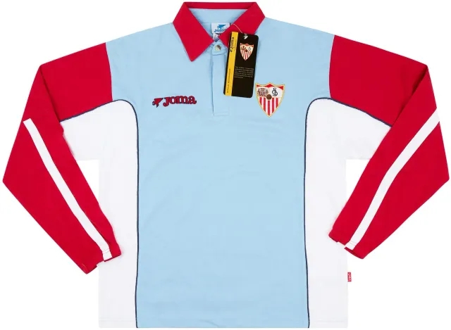 2000s Sevilla Joma Rugby Polo Top *New w/Defects* S