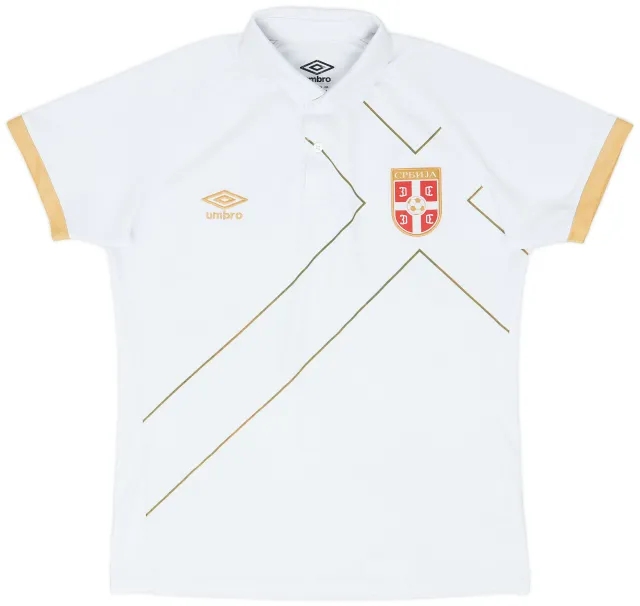 Umbro 2014-16 Serbia Away Shirt - 9/10 - (S)