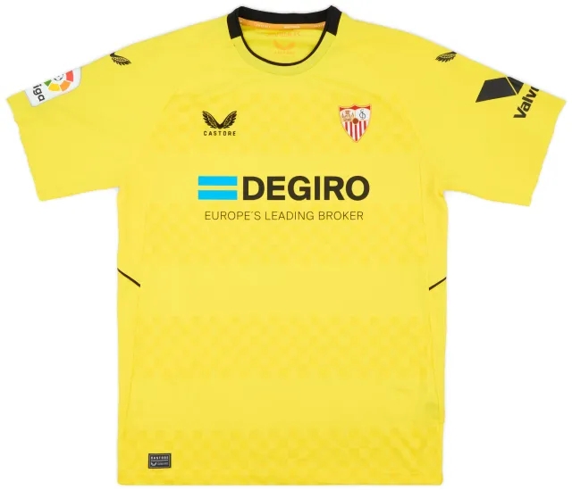 Castore 2022-23 Sevilla Match Issue GK Shirt #1 (Dmitrovic)