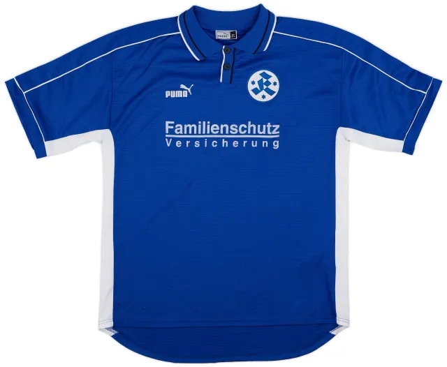 Puma 2000-01 Stuttgarter Kickers Home Shirt - 8/10 - (XL)