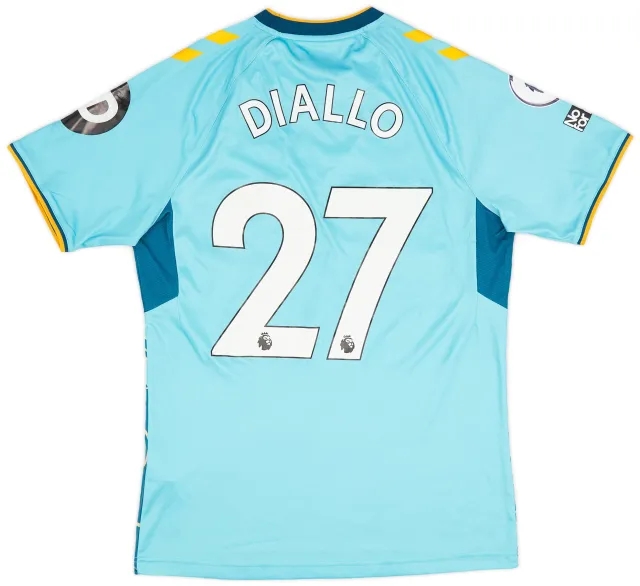 Hummel 2022-23 Southampton Match Issue Away Shirt Diallo #27