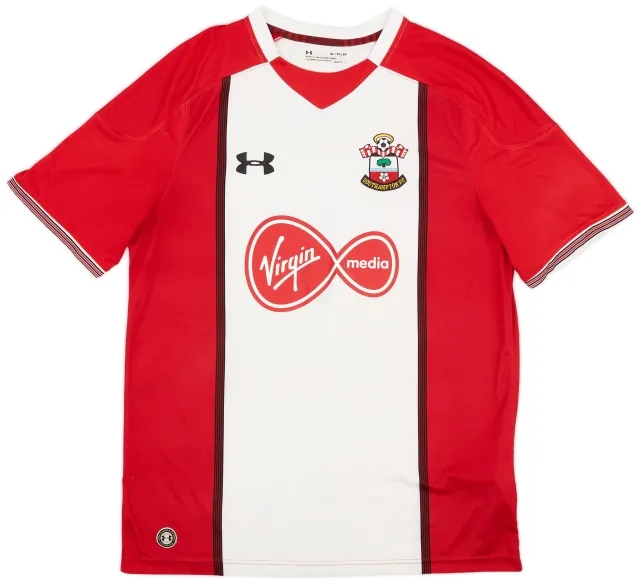 Under Armour 2017-18 Southampton Home Shirt - 7/10 - (XL)