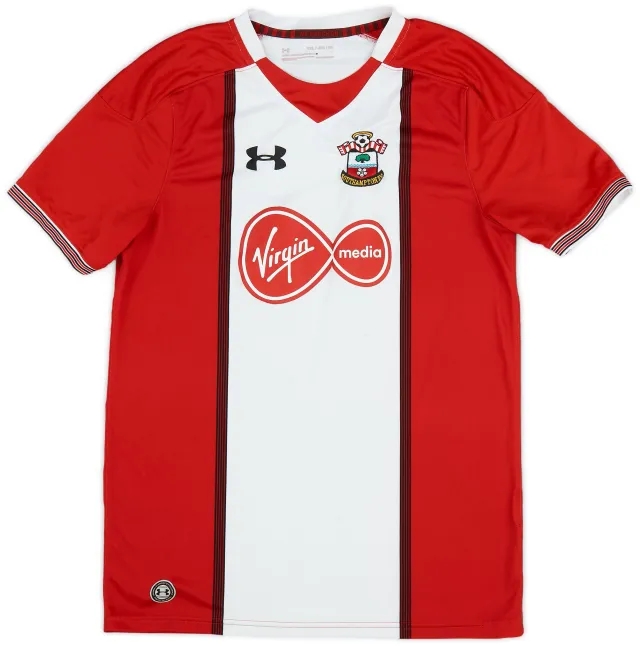 Under Armour 2017-18 Southampton Home Shirt - 6/10 - (XL.Boys)