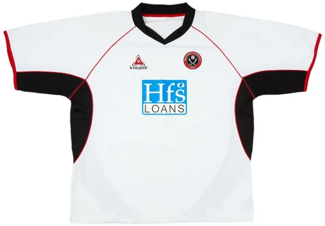 LeCoqSportif 2005-07 Sheffield United Away Shirt - 8/10 - (3XL)