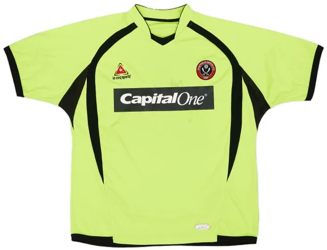 LeCoqSportif 2007-08 Sheffield United Away Shirt - 6/10 - (XL)