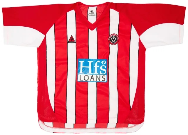LeCoqSportif 2004-05 Sheffield United Home Shirt - 8/10 - (XL)