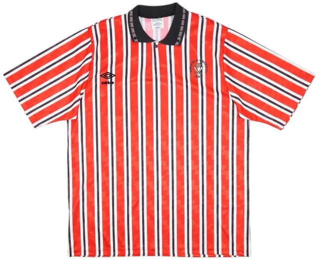 Umbro 1990-92 Sheffield United Home Shirt - 9/10 - (L)