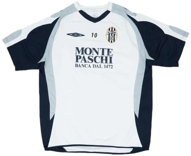 2007-08 Siena Umbro Player Issue Training Shirt #10 - 8/10 - (XL)