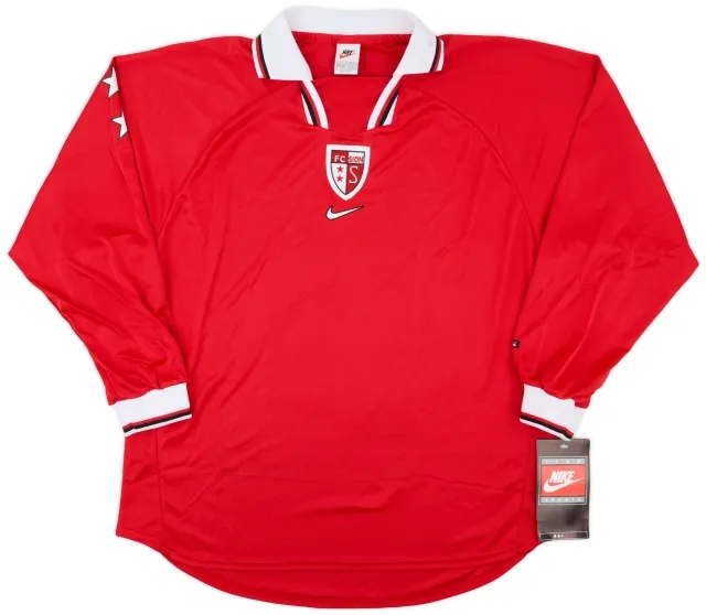 Nike 1998-00 FC Sion Player Issue Away L/S Shirt (L)