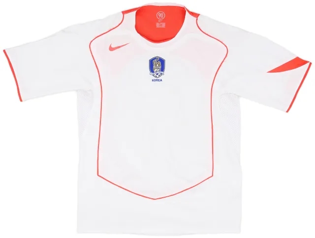 Nike 2004-06 South Korea Player Issue Away Shirt - 7/10 - (L)
