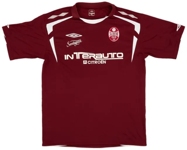 Umbro 2007-08 Salernitana Home Shirt - 9/10 - (XL)