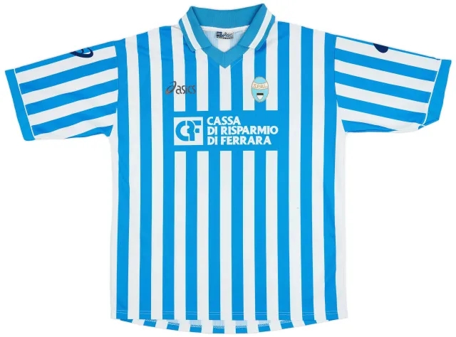 Asics 2002-03 SPAL Home Shirt #7 - 6/10 - (XL)