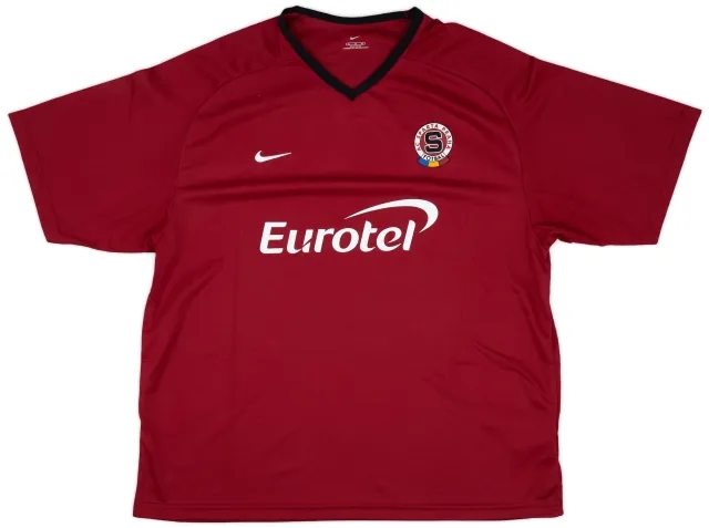 Nike 2002-03 Sparta Prague Home Shirt - 9/10 - (XL)
