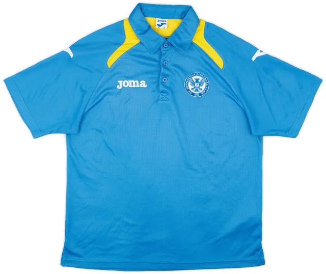 2010-11 St Johnstone Joma Polo Shirt - 9/10 - (XL)