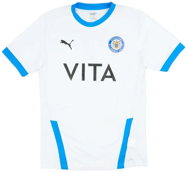 Puma 2020-21 Stockport County Away Shirt #2 - 9/10 - (M)