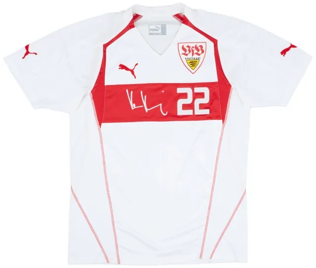 Puma 2004-05 Stuttgart 'Kevin Kuranyi' Special Home Shirt - 8/10 - (L)