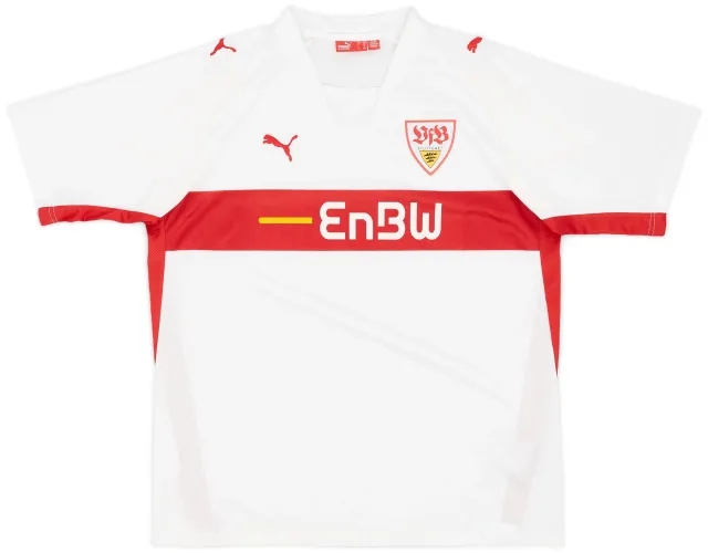 Puma 2007-08 Stuttgart Home Shirt - 8/10 - (XL.Boys)