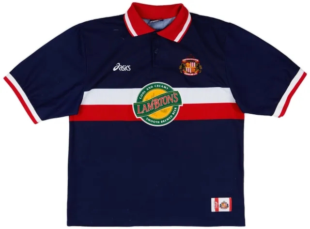 Asics 1998-99 Sunderland Away Shirt - 8/10 - (XL)