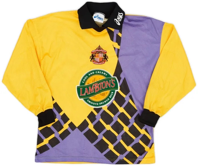 Asics 1997-98 Sunderland GK Shirt - 9/10 - (S)