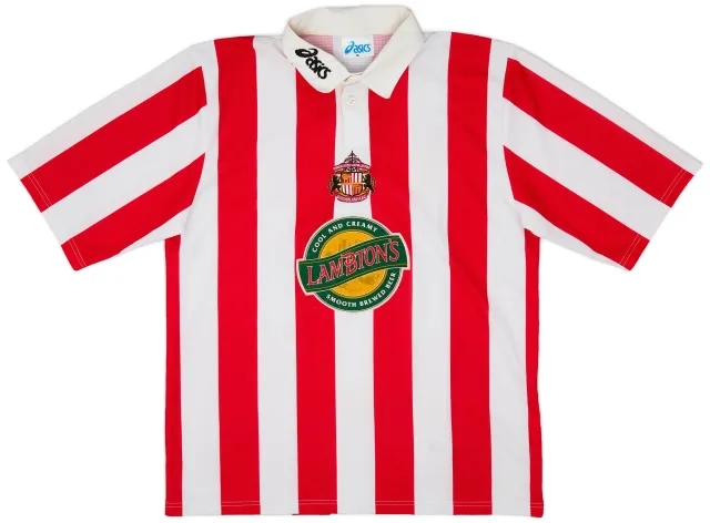 Asics 1997-99 Sunderland Home Shirt - 9/10 - (XL)