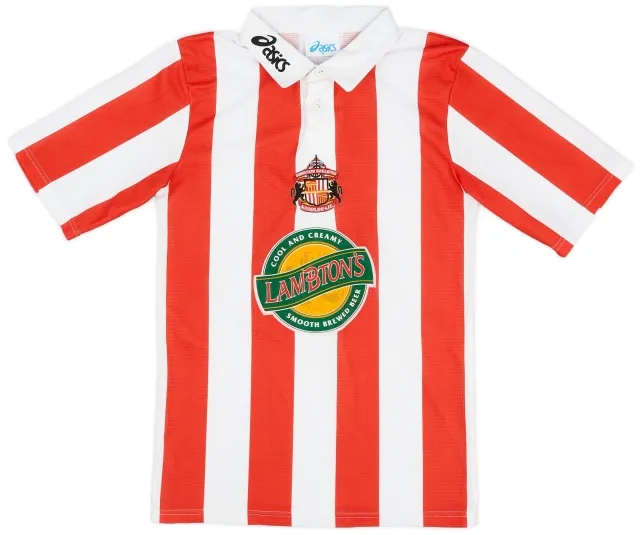 Asics 1997-99 Sunderland Home Shirt - 8/10 - (S)