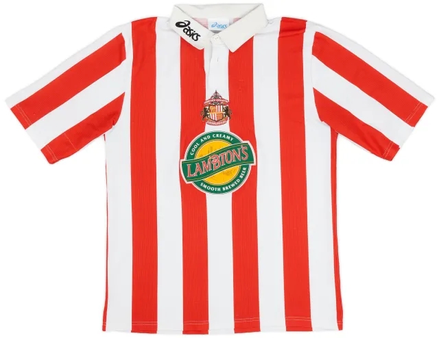 Asics 1997-99 Sunderland Home Shirt - 8/10 - (L)