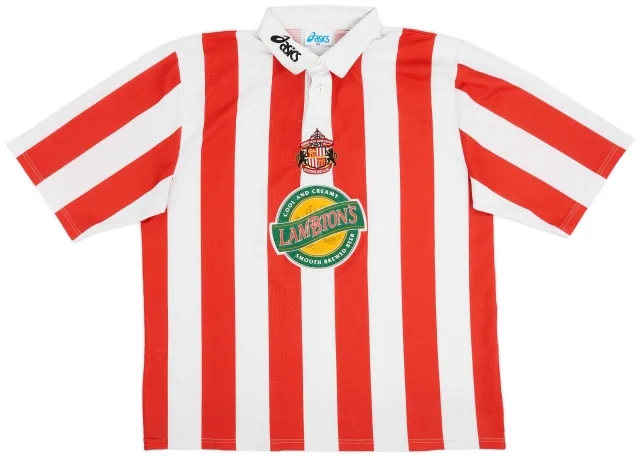 Asics 1997-99 Sunderland Home Shirt - 8/10 - (XXL)