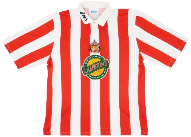 Asics 1997-99 Sunderland Home Shirt - 7/10 - (XXL)