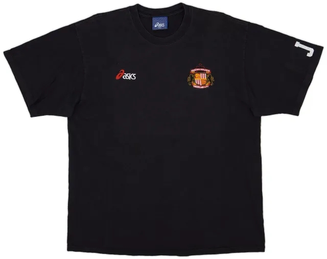 1999-00 Sunderland Staff Issue 'JC' Asics Training Shirt - 7/10 - (XXL)