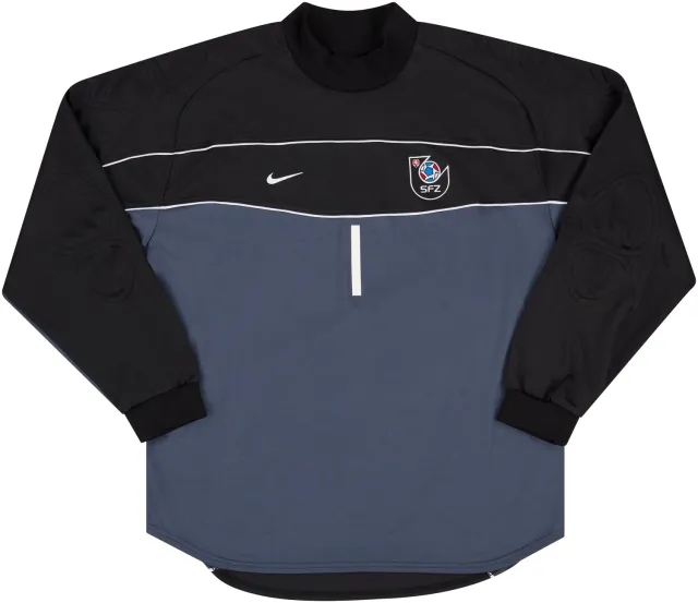 Nike 2002 Slovakia U21 Match Worn GK Shirt #1 (Postrk) v England
