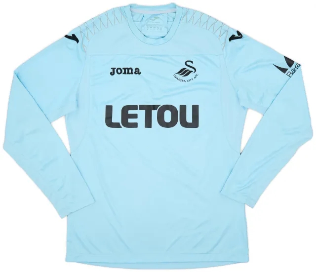 Joma 2017-18 Swansea GK Shirt - 9/10 - (L)