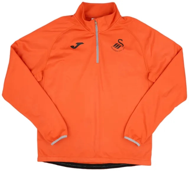 2018-19 Swansea Joma 1/4 Zip Drill Top - 9/10 - (XL)