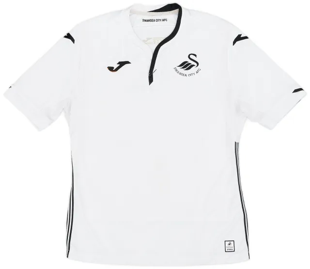 Joma 2018-19 Swansea Home Shirt - 7/10 - (M)