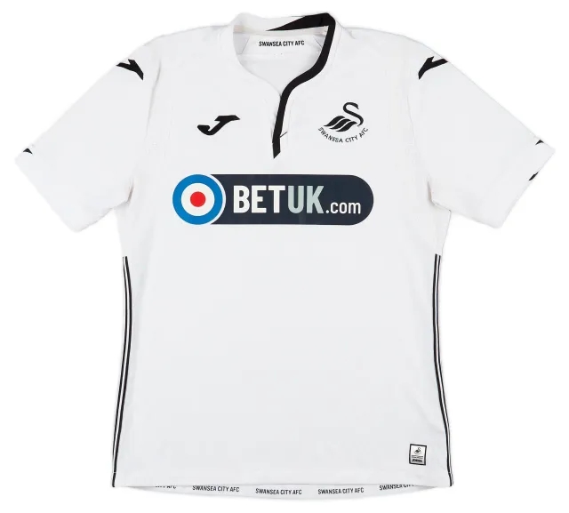 Joma 2018-19 Swansea Home Shirt - 7/10 - (M)