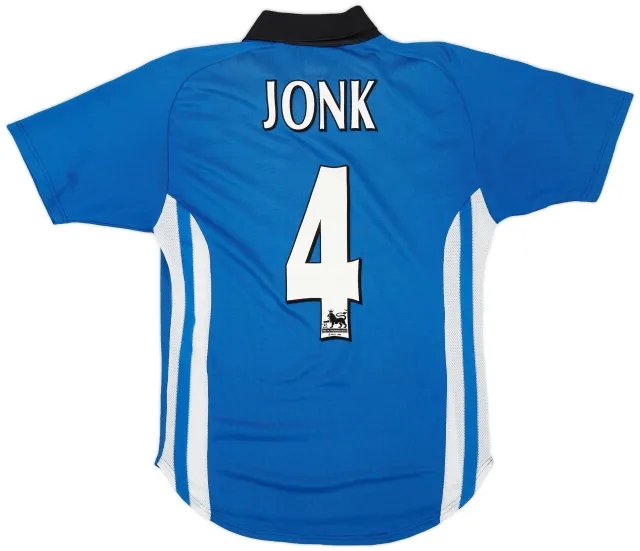 Puma 1999-00 Sheffield Wednesday Home Shirt Jonk #4 - 8/10 - (S)