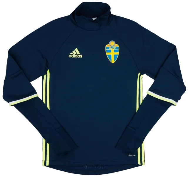 2015-16 Sweden adidas Training Top - 9/10 - (XS)