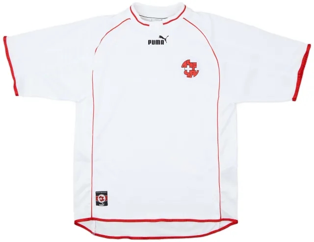 Puma 2000-02 Switzerland Away Shirt - 6/10 - (L)