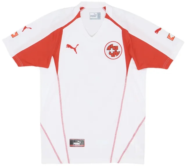 Puma 2004-06 Switzerland Away Shirt - 9/10 - (S)