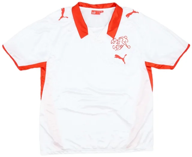 Puma 2008-10 Switzerland Away Shirt - 9/10 - (XL.Boys)