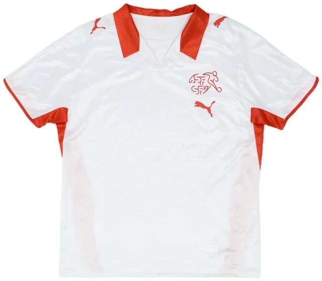 Puma 2008-10 Switzerland Away Shirt - 8/10 - (L)