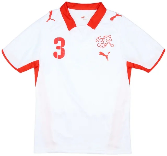 Puma 2008-10 Switzerland Away Shirt #3 - 9/10 - (S)