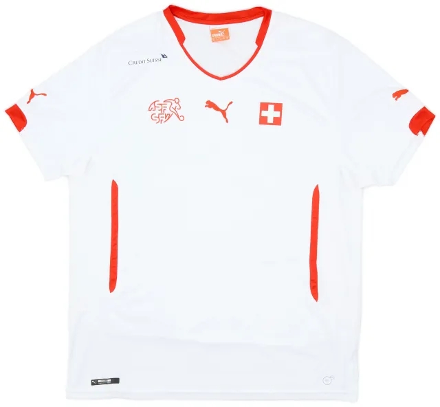 Puma 2014-15 Switzerland Away Shirt - 8/10 - (XL)