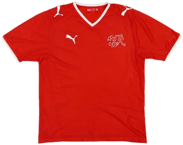Puma 2008-10 Switzerland Home Shirt - 7/10 - (XL.Boys)